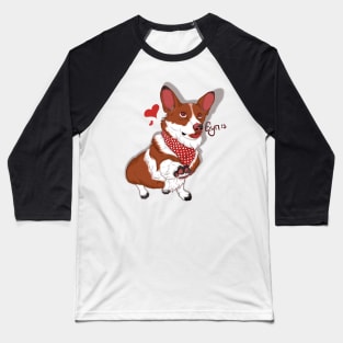 Corgi Baseball T-Shirt